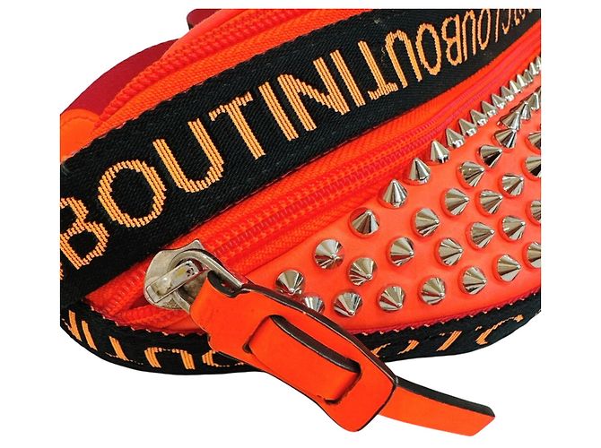 Borsa a tracolla arancione Christian Louboutin - vista 6