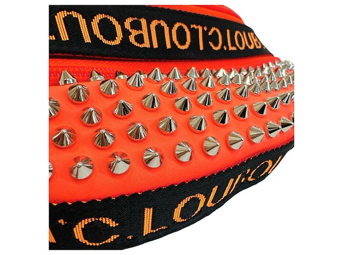 Borsa a tracolla arancione Christian Louboutin - vista 7