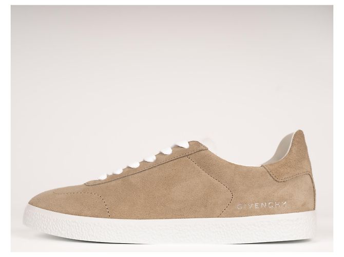 Sneakers basse Givenchy Town in scamosciato Beige Naturale Donna EU 37 / US 7 - vista 5