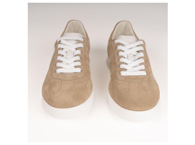 Sneakers basse Givenchy Town in scamosciato Beige Naturale Donna EU 37 / US 7 - vista 8