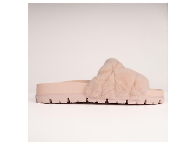 Prada Shearling Slides Orchidea Pink Damen EU 37 / US 7 - Ansicht 3