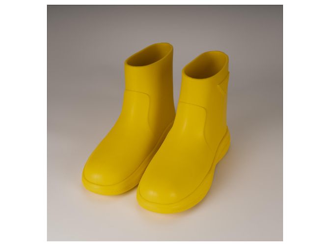 Prada Mellow Rubber Rain Boots Sunny Yellow Damen EU 40 Gelb - Ansicht 9