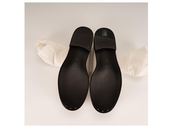 Mocassino Gucci con placca logo Cara in pelle Mystic White Donna EU 41 - vista 10