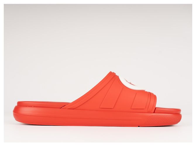 Gucci Interlocking G Slide in gomma Maple Red da uomo EU 43 Rosso - vista 3