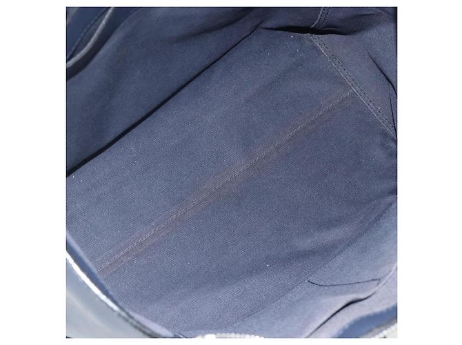 Bally Pelle Vintage Blu navy - vista 5