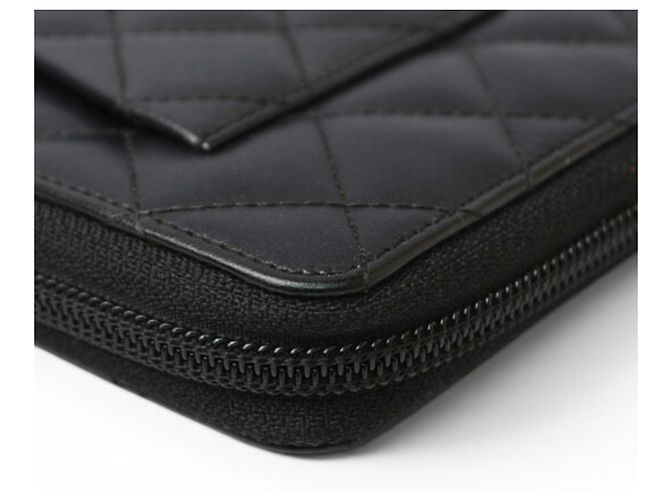 Cartera larga estilo Cambon negra Chanel Negro - vista 10