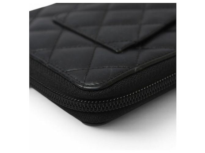 Cartera larga estilo Cambon negra Chanel Negro - vista 11