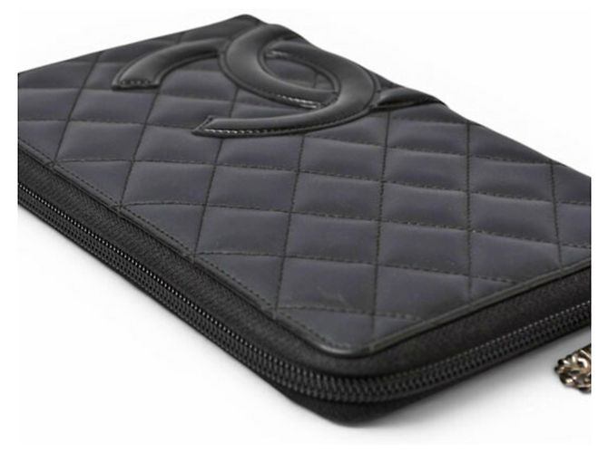 Cartera larga estilo Cambon negra Chanel Negro - vista 3
