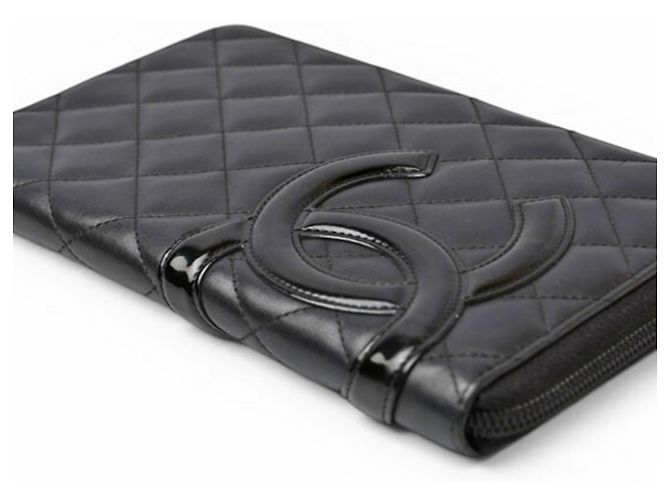 Cartera larga estilo Cambon negra Chanel Negro - vista 4