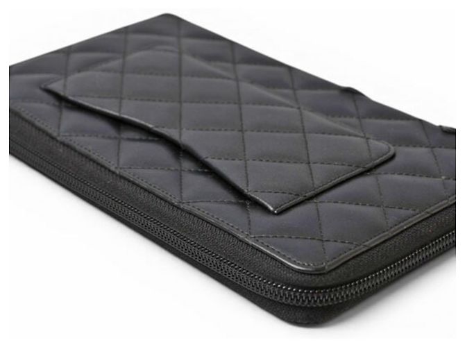 Cartera larga estilo Cambon negra Chanel Negro - vista 9