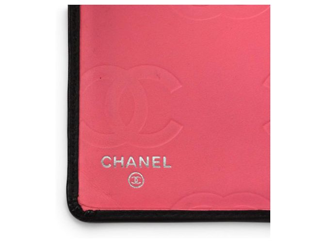 Cambon Cartera bi-fold negra Chanel Negro - vista 9