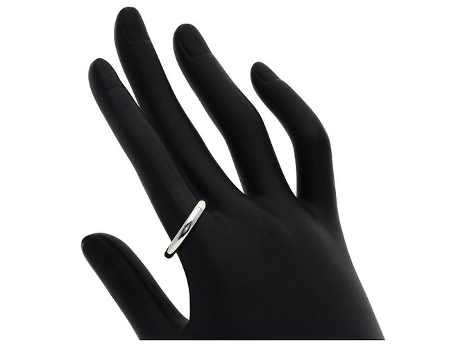 Anello stacking in platino Tiffany & Co. - vista 5