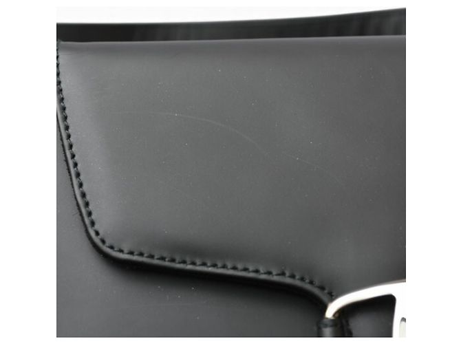 Borsa Tote in pelle nera Salvatore Ferragamo Nero - vista 10