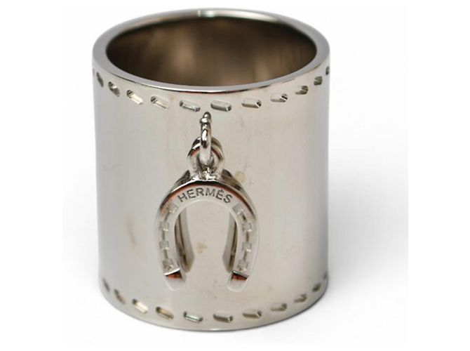 Ring Hermès Anello per foulard in argento Hermes - vista 2