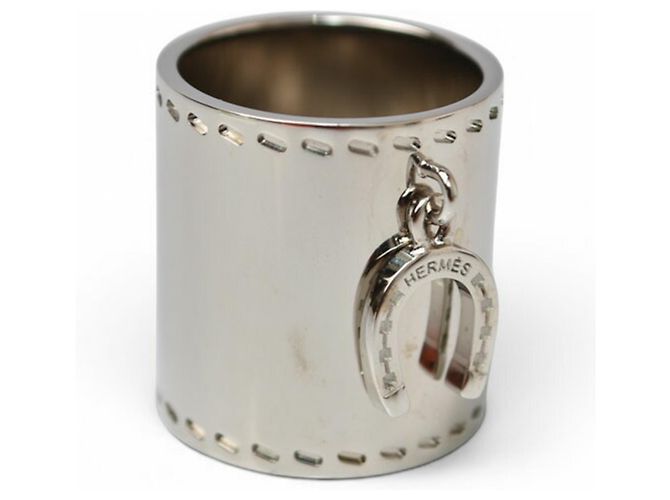Ring Hermès Anello per foulard in argento Hermes - vista 4