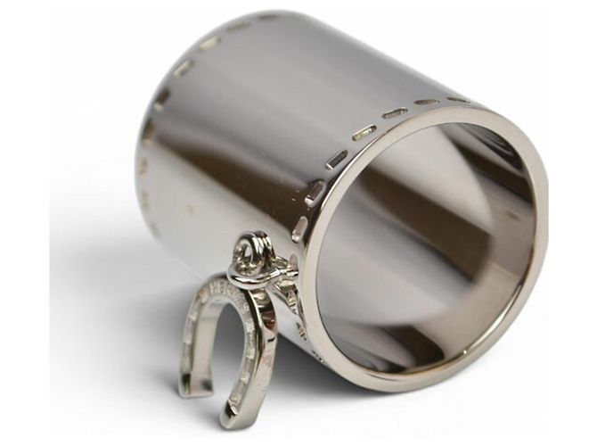 Ring Hermès Anello per foulard in argento Hermes - vista 5