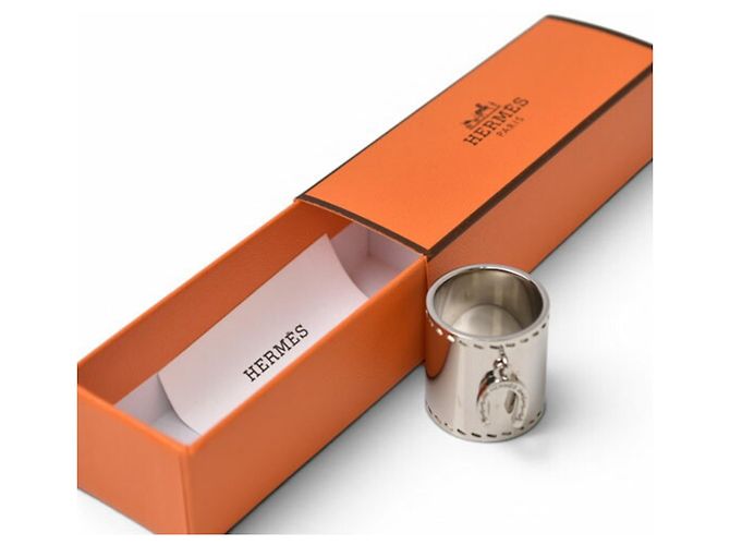 Ring Hermès Anello per foulard in argento Hermes - vista 6