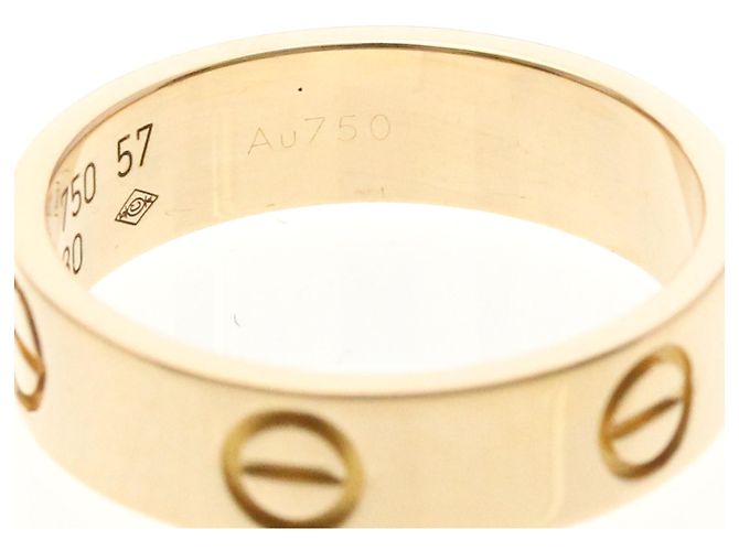 Anello Cartier Love in oro rosa (18K) D'oro - vista 8