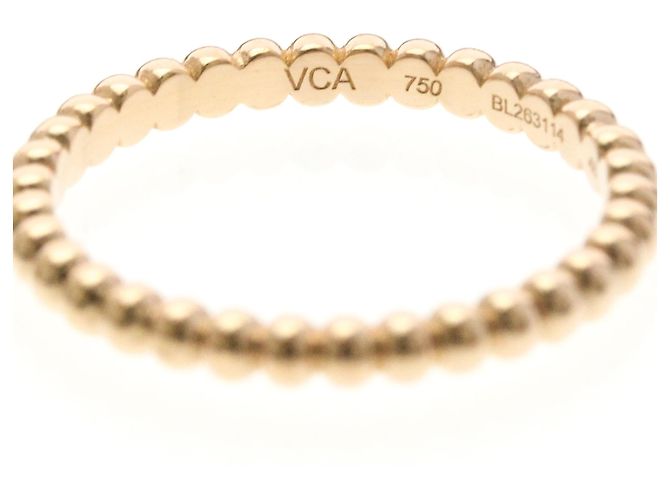 Anillo Perlee Mini Model Van Cleef & Arpels Dorado - vista 5