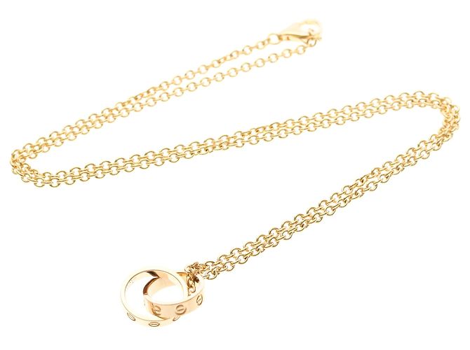 Collana con pendente Cartier Baby Love D'oro - vista 10