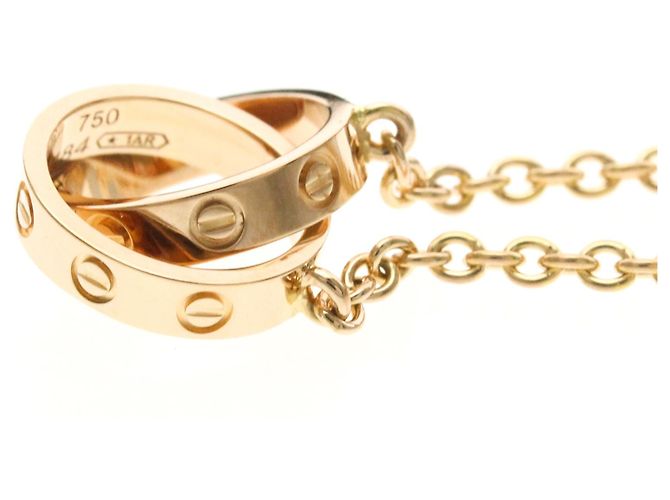 Collana con pendente Cartier Baby Love D'oro - vista 2