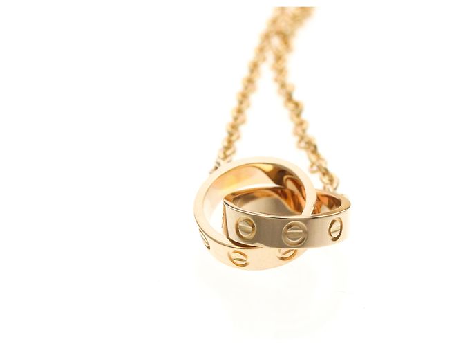 Collana con pendente Cartier Baby Love D'oro - vista 3