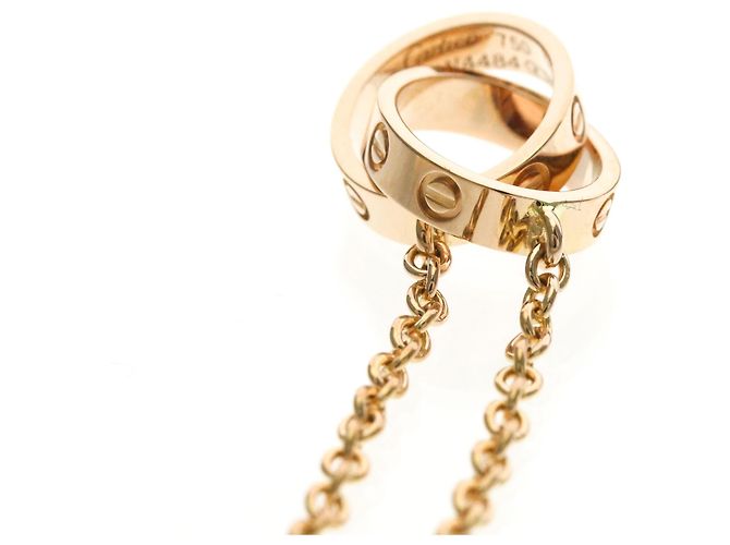 Collana con pendente Cartier Baby Love D'oro - vista 5