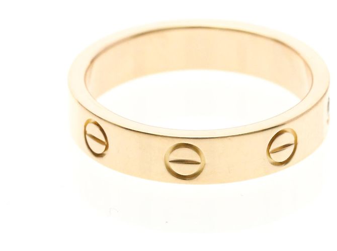 Anello Mini Love di Cartier in oro rosa D'oro - vista 4