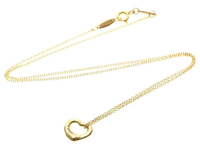 Tiffany & Co Collana con pendente Tiffany Open Heart in oro rosa D'oro - vista 15