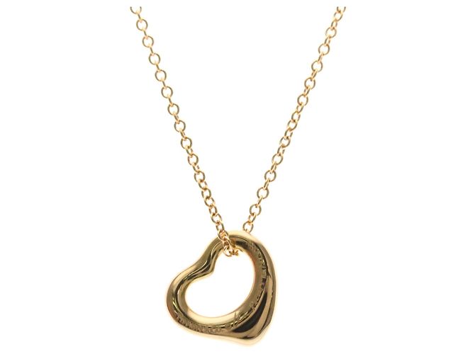 Tiffany & Co Collana con pendente Tiffany Open Heart in oro rosa D'oro - vista 2