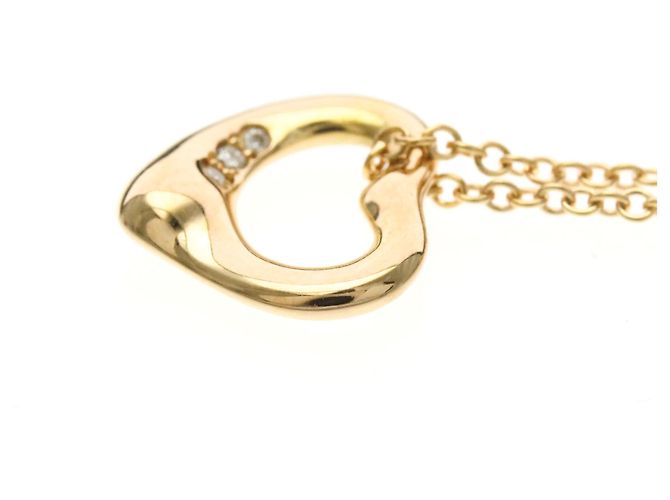 Tiffany & Co Collana con pendente Tiffany Open Heart in oro rosa D'oro - vista 3