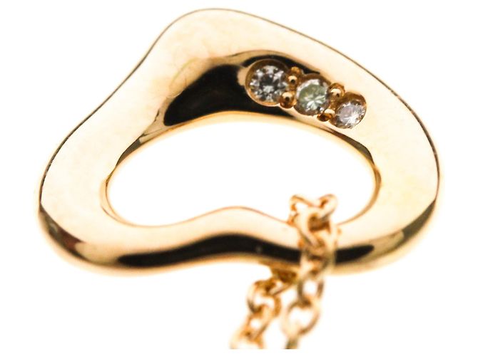 Tiffany & Co Collana con pendente Tiffany Open Heart in oro rosa D'oro - vista 7