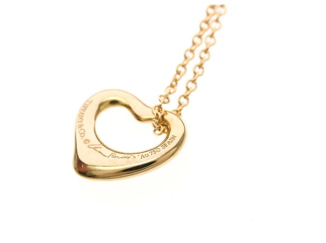 Tiffany & Co Collana con pendente Tiffany Open Heart in oro rosa D'oro - vista 8