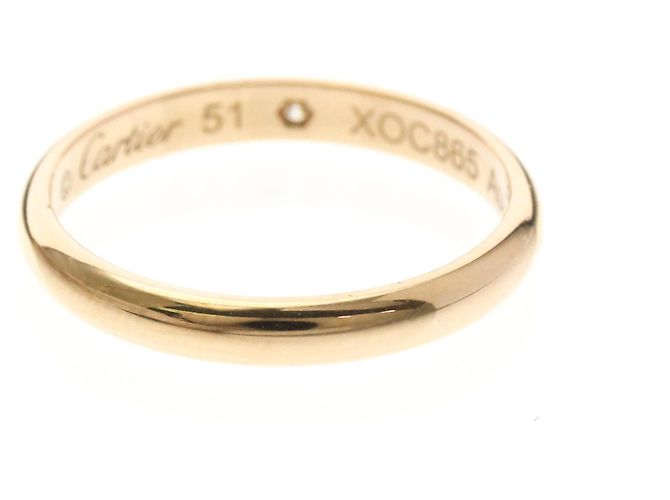 Cartier 1895 Diamantring aus Roségold Golden - Ansicht 3