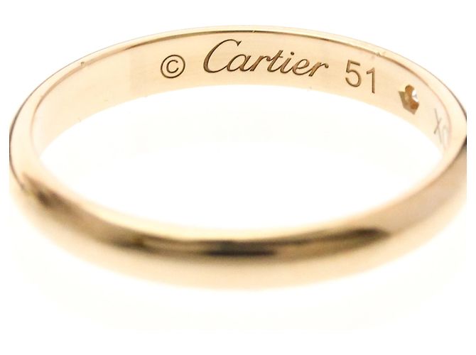 Cartier 1895 Diamantring aus Roségold Golden - Ansicht 7