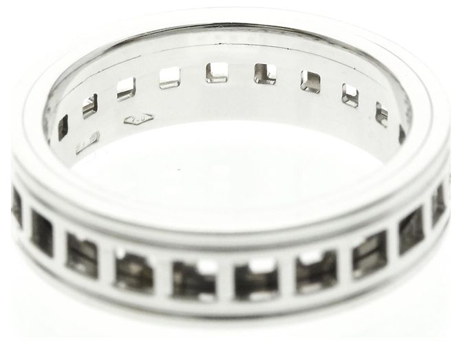 Gucci Scroll Ring aus 18K Weißgold Silber - Ansicht 6