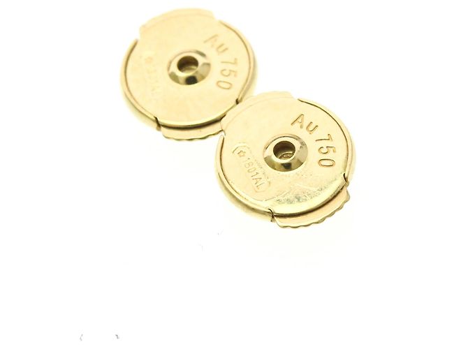 Trinity de Cartier Halbkreis-Ohrringe Golden - Ansicht 13