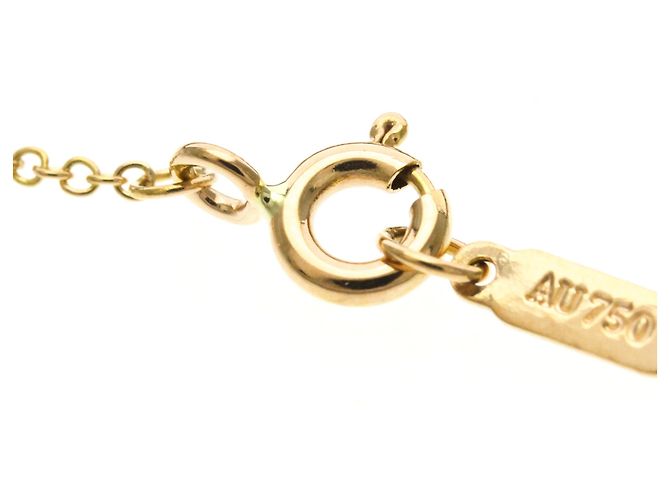 Tiffany & Co Collana Tiffany Mini Lock Heart in oro rosa D'oro - vista 11