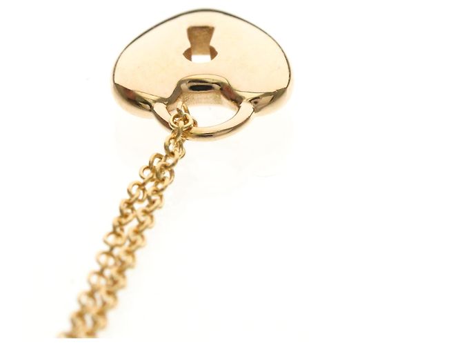 Tiffany & Co Collana Tiffany Mini Lock Heart in oro rosa D'oro - vista 6