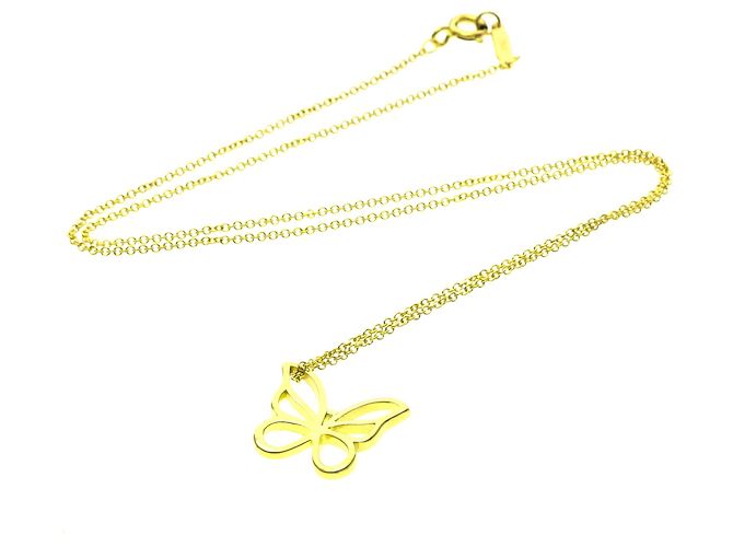 Tiffany & Co Collana Tiffany Butterfly in oro giallo 18K D'oro - vista 13
