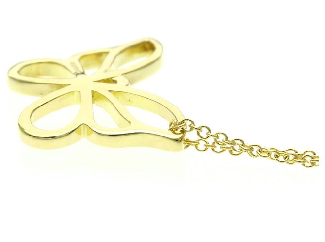Tiffany & Co Collana Tiffany Butterfly in oro giallo 18K D'oro - vista 3