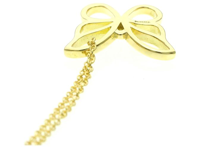 Tiffany & Co Collana Tiffany Butterfly in oro giallo 18K D'oro - vista 6
