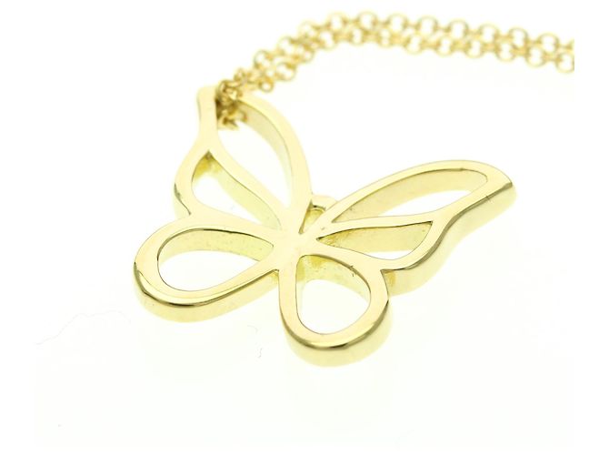 Tiffany & Co Collana Tiffany Butterfly in oro giallo 18K D'oro - vista 7