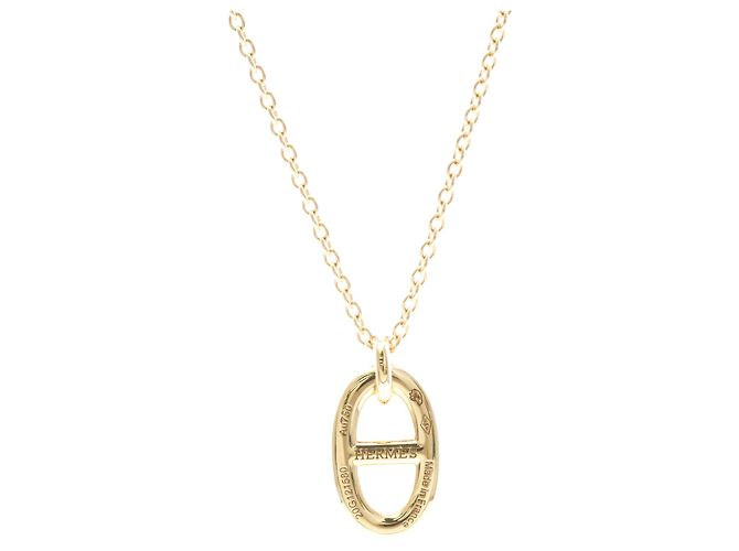Hermès Collana con pendente Chaine d'Ancre in oro rosa Hermes D'oro - vista 2