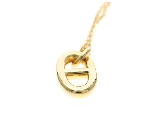 Hermès Collana con pendente Chaine d'Ancre in oro rosa Hermes D'oro - vista 4