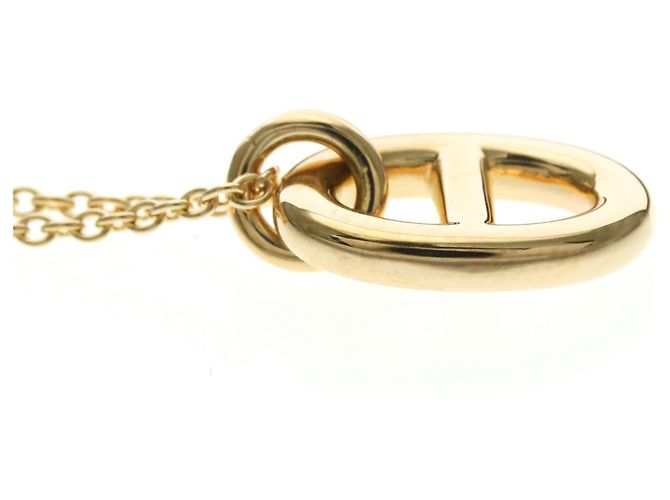Hermès Collana con pendente Chaine d'Ancre in oro rosa Hermes D'oro - vista 5