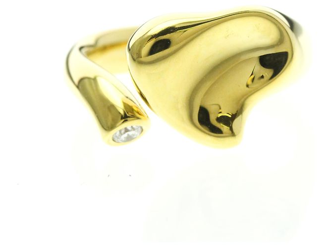 Tiffany & Co Anello Tiffany Full Heart Band con Diamante D'oro - vista 11
