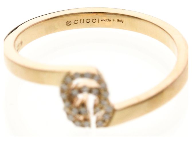 Anello Gucci GG Running in oro rosa D'oro - vista 5