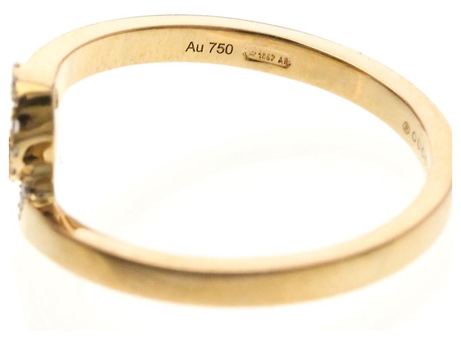Anello Gucci GG Running in oro rosa D'oro - vista 6