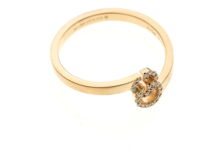 Anello Gucci GG Running in oro rosa D'oro - vista 9